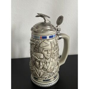 1990 Avon Tribute to the American Armed‎ Forces Stein Brazil Made